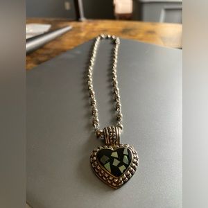 Black Agate Vintage Necklace, Measurement In Pics. Victor Jansen